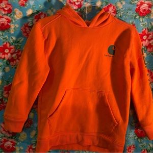 Orange boys Carhartt hoodie